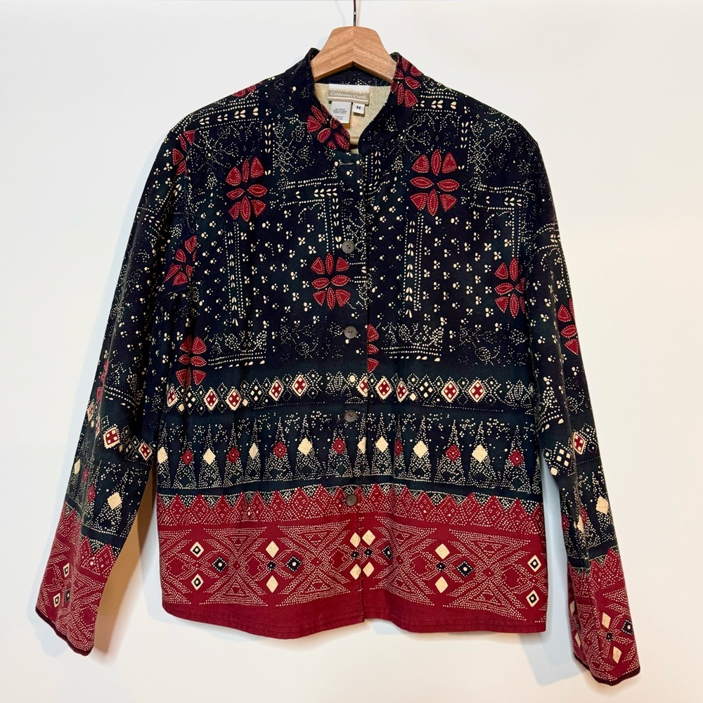 Coldwater Creek patterned jacket